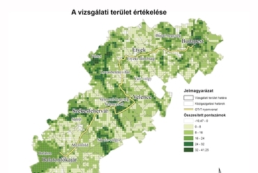 A vizsgálati terület értékelése