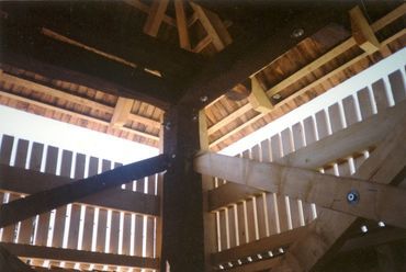 Szamosújlak – Harangláb szerkezet, 1998, fotó: Kiss József