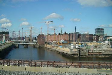 HafenCity 2008-ban. Forrás: Wikipedia