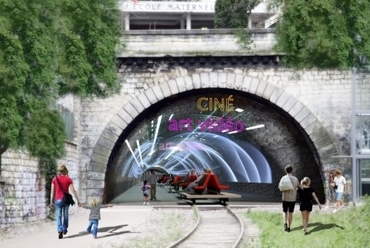 Petite Ceinture, Párizs: akvárium terve az alagútban