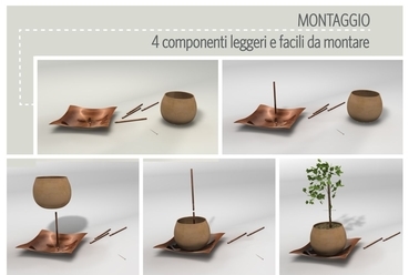 Építészek és tervezők - Első helyezett: Cover – Come Verde Rame, Tervező: Liuba Campolo (Olaszország), forrás: Rézpiaci Központ