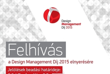 Design Management Díj jelölés 2015, forrás: Magyar Formatervezési Tanács