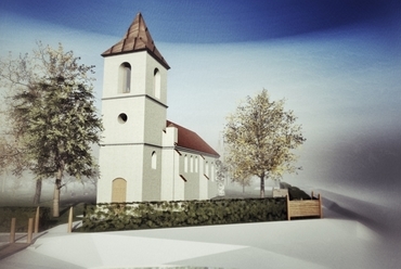 Nagygéc, templom - terv: Csernyus Lőrinc