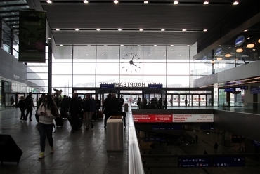 Bécs, Hauptbahnhof. A szerző felvétele