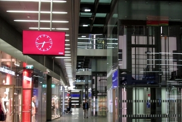 Bécs, Hauptbahnhof. A szerző felvétele