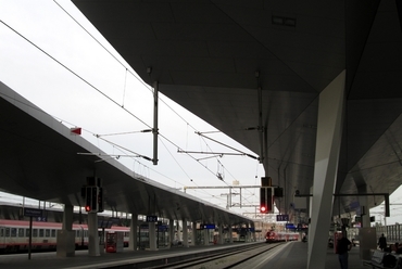 Bécs, Hauptbahnhof. A szerző felvétele