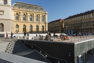 Baross tér felszín - 4-es metró - fotó: Horváth Dániel 