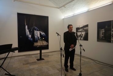 A kiállítást Markó Balázs DLA nyitotta meg. Fotó: Mizsei Anett