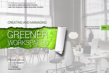 Greener Workspaces - október 6. 