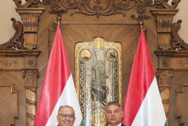 Orbán Viktor és Giorgio Squinzi