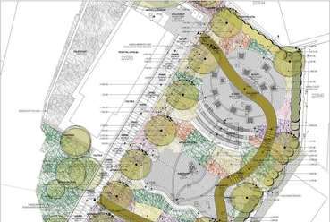 Stáció lépcső és a budafoki Kálvária és környezete rehabilitációs jellegű megújítása - növénykiültetési terv