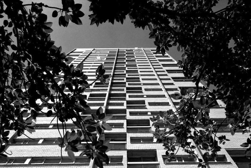 Blues Point Tower Apartments, McMahons Point, Sydney, 1961 - fotó: Max Dupain, ©Penelope Seidler 