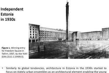 Városépítészet az 1930-as évek független Észtországában -  Siim Sultson prezentációja