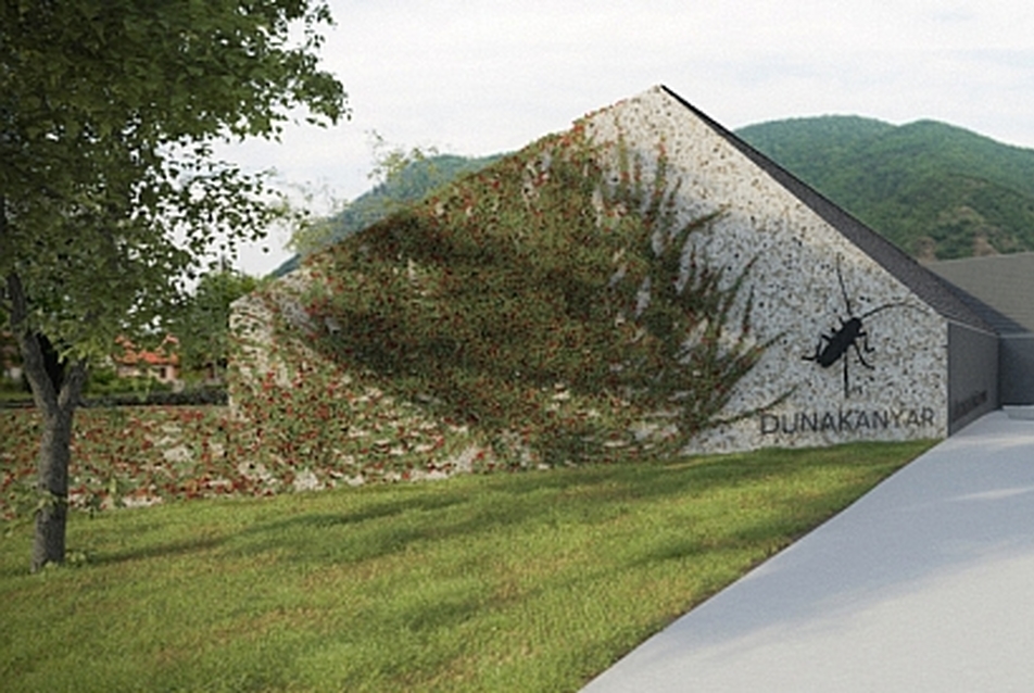 Csendesen megbújva: a dömösi Dunakanyar Látogatóközpont tervei