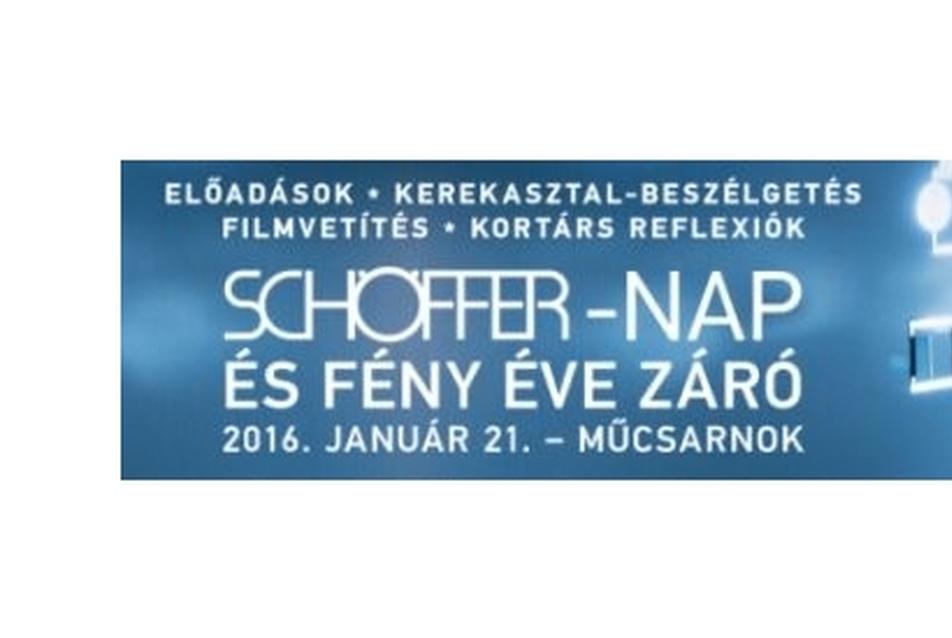 Schöffer-nap és Fény Éve záró