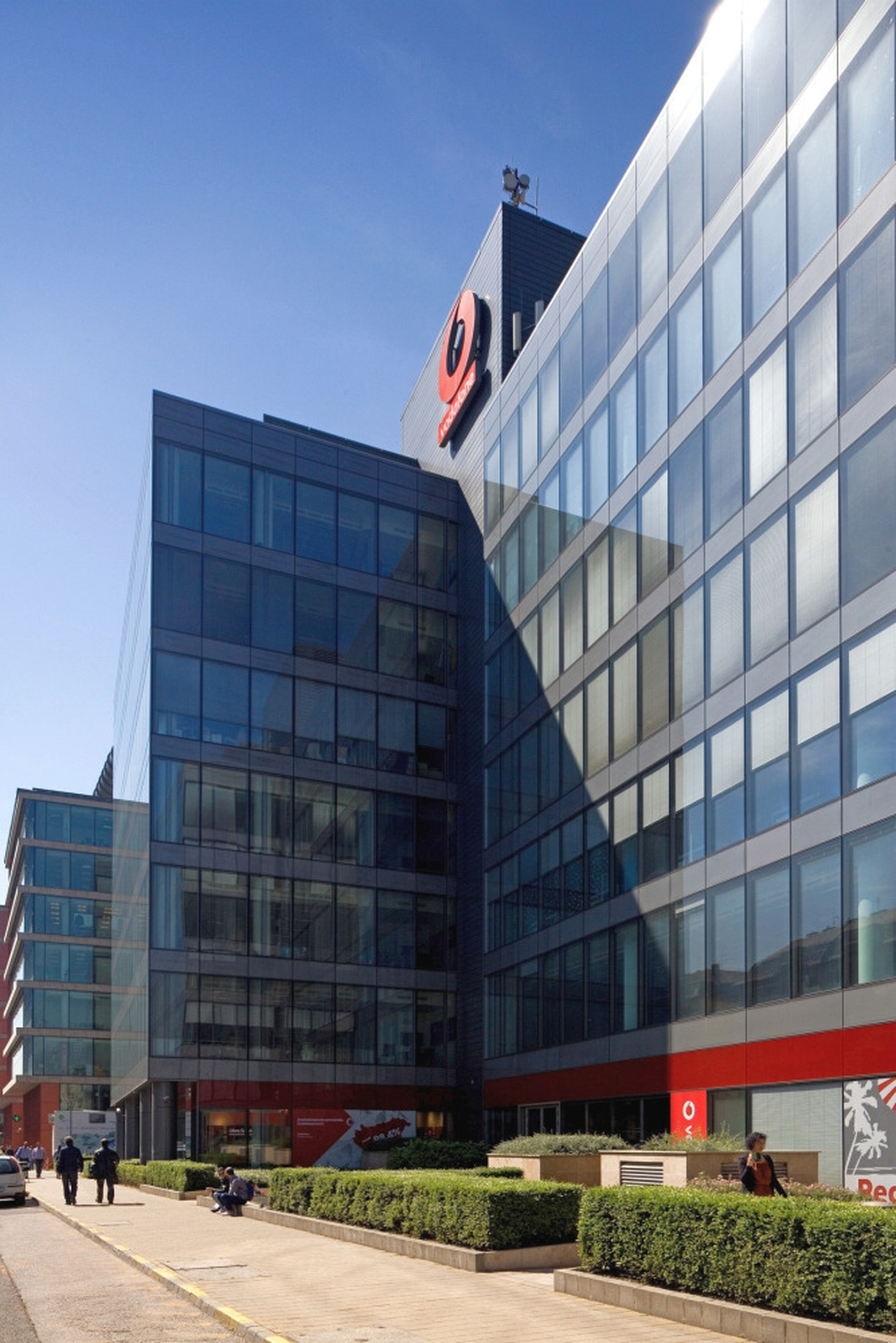 Vodafone irodaház - a 6. emeleti iroda