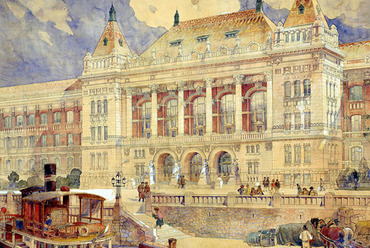 A Műegyetem központi épülete, 1902-09