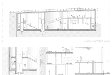 hosszmetszet - építész: Jobbágy Ágnes