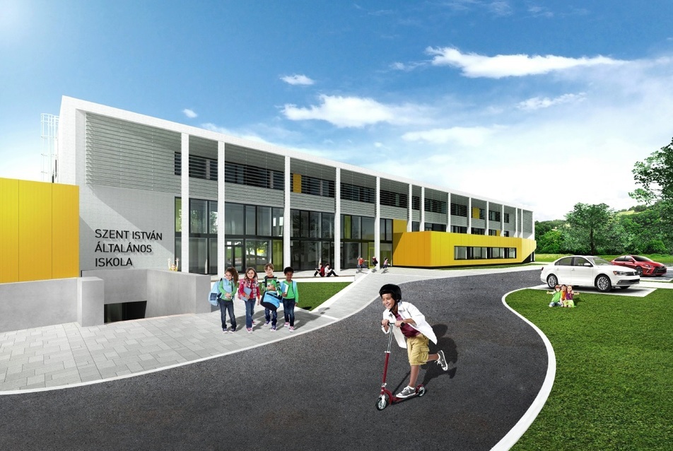 24 tantermes általános iskola Dunakeszin - építész: INCORSO