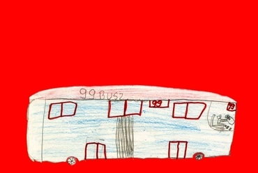 Gyermekrajzok a 99-es buszról