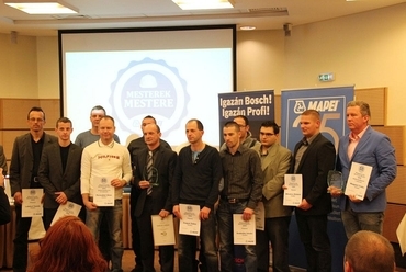 Mapei Mesterek Mestere díjátadó 2016