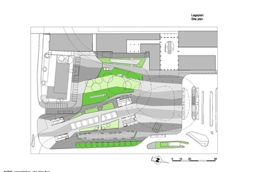 Graz Hauptbahnhof - tervek. Forrás: Zechner & Zechner 