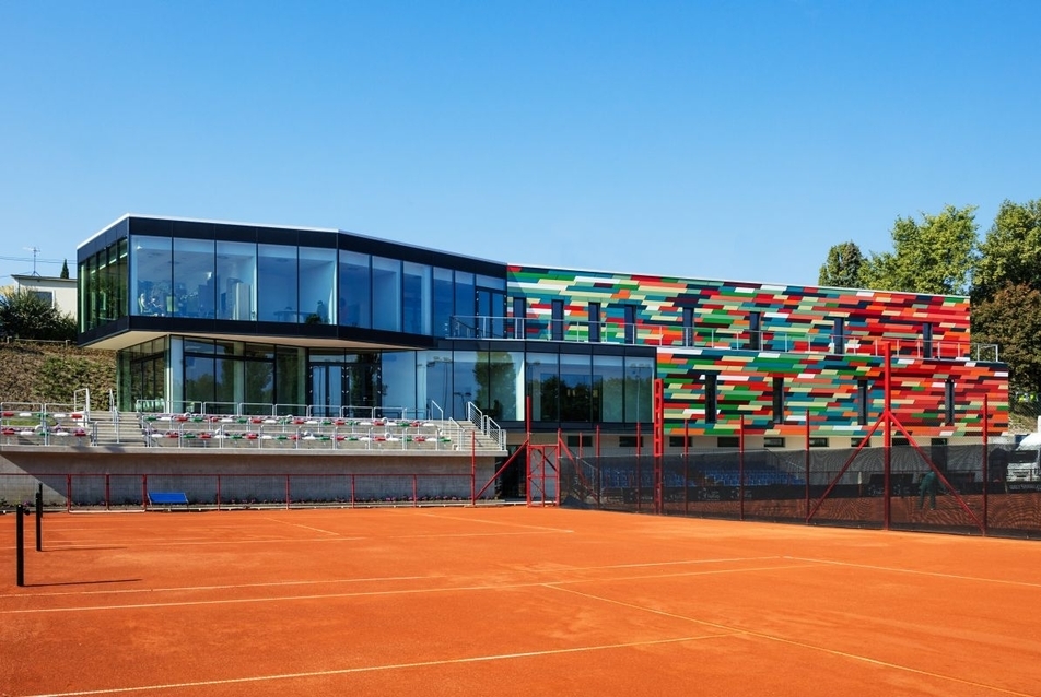 Nemzeti Tenisz Edzőközpont - építész: Kendik Géza - fotó: Bujnovszky Tamás