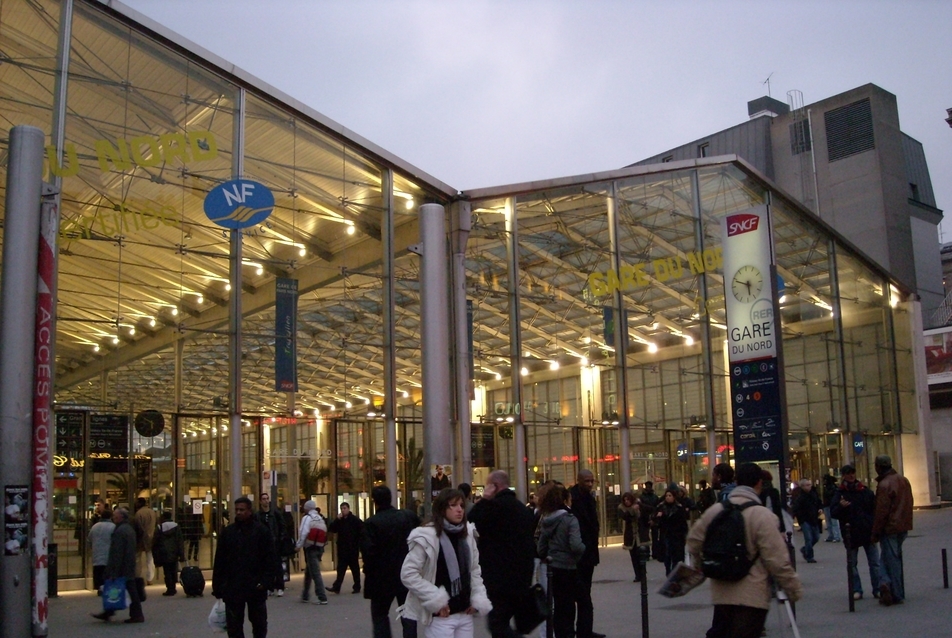 Gare du Nord, Párizs. Fotó: Bán Dávid