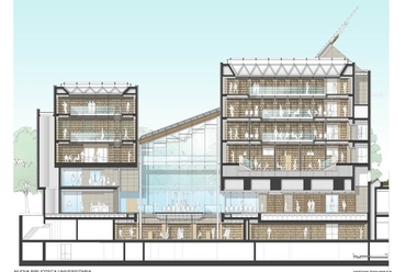 metszet - építész: Renzo Piano Building Workshop