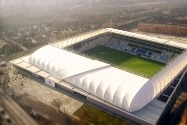 Új Hidegkuti Nándor Stadion - építész: Bordás Péter