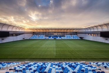 Új Hidegkuti Nándor Stadion - építész: Bordás Péter - fotó: Palkó György