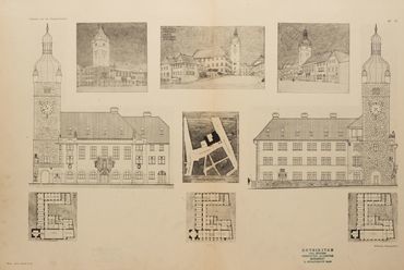 Wilhelm Baumgarten Városháza terve, Waidhofen an der Ybbs