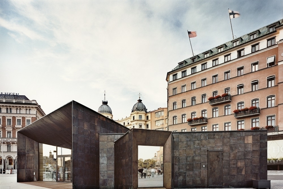 2015 Elismerésben részesült: Kompállomás, Stockholm, Svédország - építész: Marge Arkitekter - fotó: Johan Fowelin