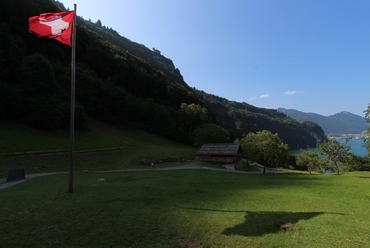 Rütli mező, a történelmi eskü helyszíne - fotó: Wettstein Domonkos