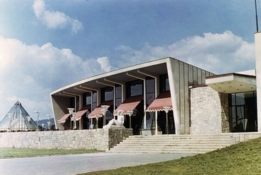 Olympia étterem, Pécs, 1960 - építész: Gádoros Lajos - fotó: MÉM