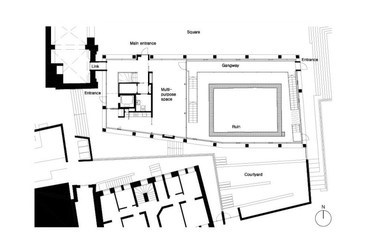 Kannikegården, egyházi és multifunkciós épület, Ribe - építész: Lundgaard & Tranberg Architects