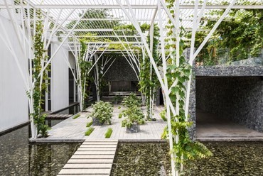 Vegetable Trellis, Ho Chi Minh City, Vietnám - építész: Cong Sinh Architects - forrás: worldarchitecturefestival.com