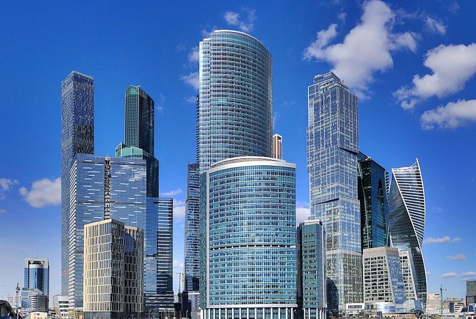 A moszkvai Nemzetközi Üzleti Negyed látképe - forrás: Wikipedia