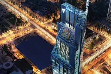 Varsó Torony (terv) - építész: Foster + Partners - forrás: dezeen