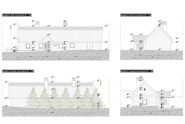 Meglévő homlokzatok - építész: Kis Péter