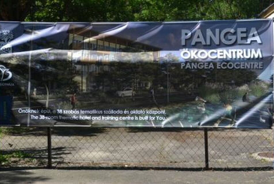 Épül a Pangea Ökocentrum Nyíregyházán