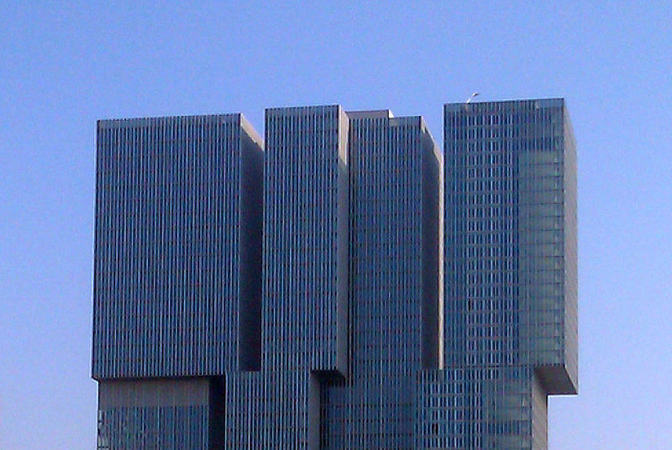 De Rotterdam - építész: Rem Koolhaas - forrás: Wikipedia