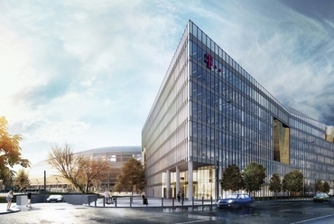 új Telekom-székház - építész: Tiba János