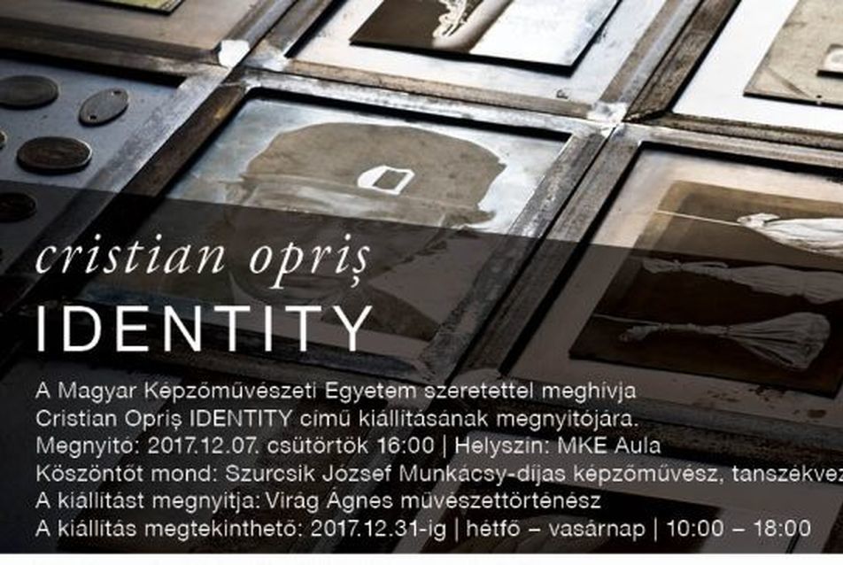 Identitás - Cristian Opriş kolozsvári grafikus tárlata