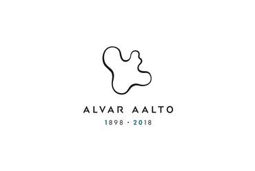Alvar Aalto emlékév logója, Alvar Aalto Alapítvány (2018)