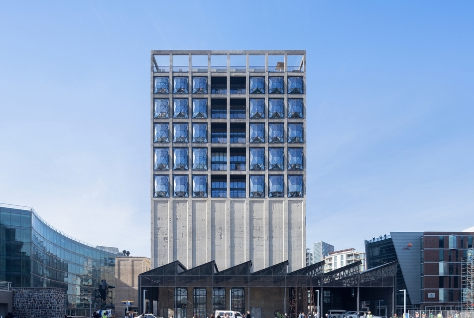 Zeitz Museum of Contemporary Art Africa - építész: Thomas Heatherwick - fotó: Iwan Baan