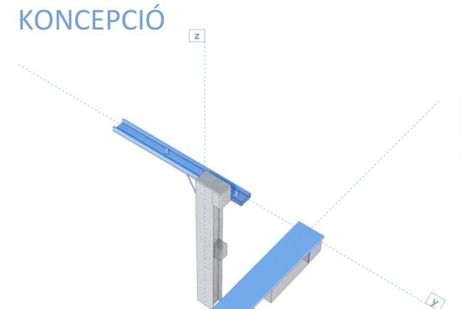 Koncepció - építész: Ferenczy Kinga, Pap Szabina, Pásztor Bence, Pongor Soma