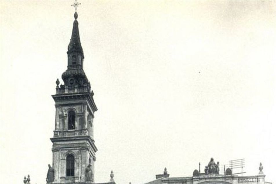 Szervita templom 1890-ben