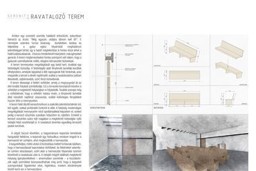 Ravatalazó belsőépítészet - építész: Szalai László Zoltán