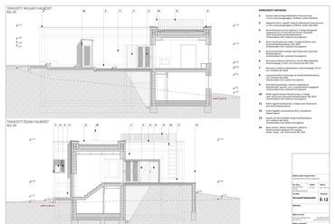 metszetek - építész: Sztranyák Gergely